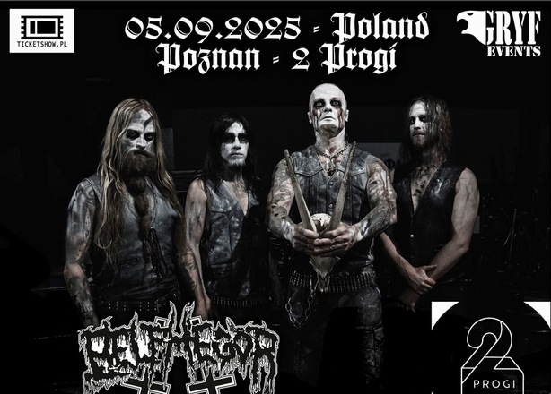 Bilety na  Koncert Belphegor , Poznań klub 2 Progi